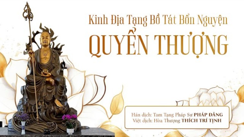 Kinh địa tạng quyển thượng