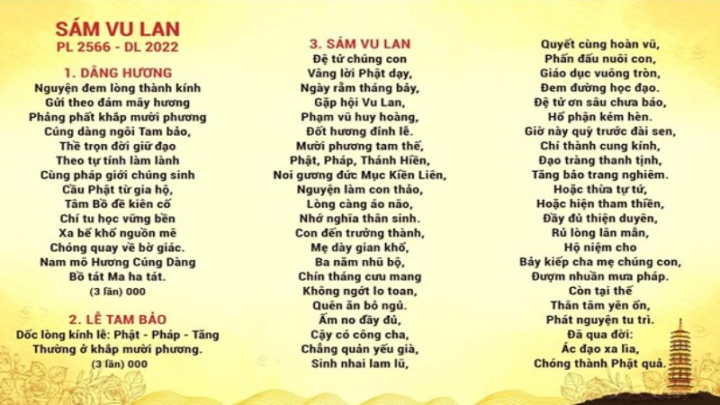 Kinh Vu Lan Báo Hiếu